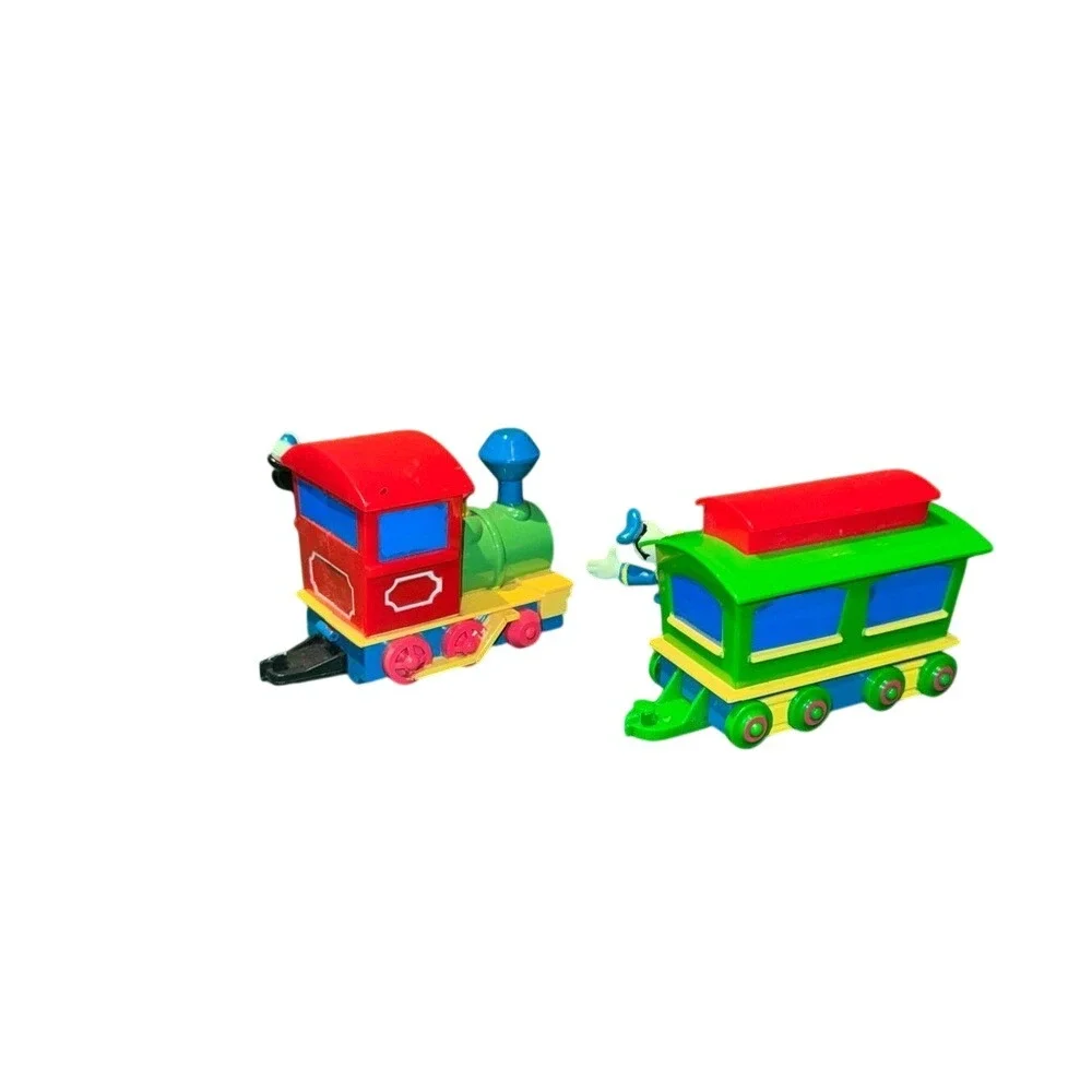 Disney Parks Mickey Mouse Donald‎ Duck Character Train Set Toy Red Green